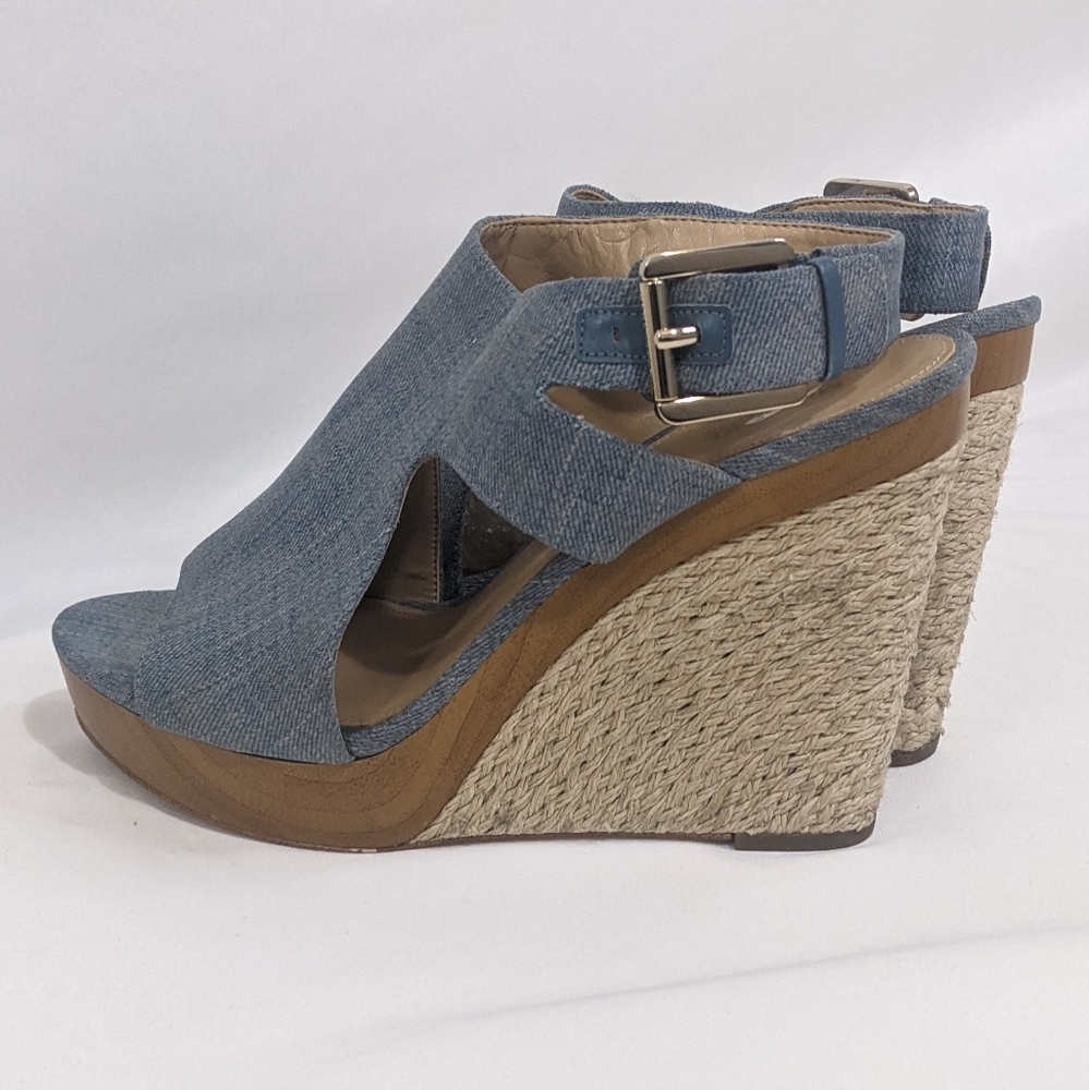 MICHAEL Michael Kors Josephine Suede Wedge Sandal